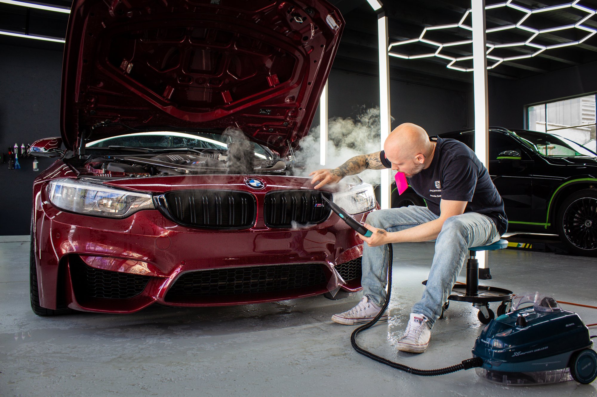 BMW M4 – Lackschutzfolie (PPF), ausgeführt von Antonio Petras in Balsthal